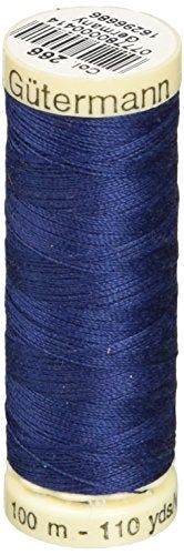 Gutermann خيط غوتيرمان للخياطة 110 ياردة، أزرق داكن - Image 5