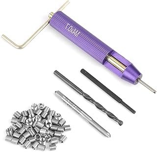 Estink Thread Repair Insert, 50pcs Stainless Steel Coiled Wire Helical Screw Thread Inserts Kit with Installation Tools - Image 1