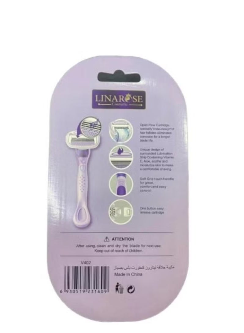 LINAROSE Linaroz Mini Truffle Cactus Shaver 4 BLADES - Image 2