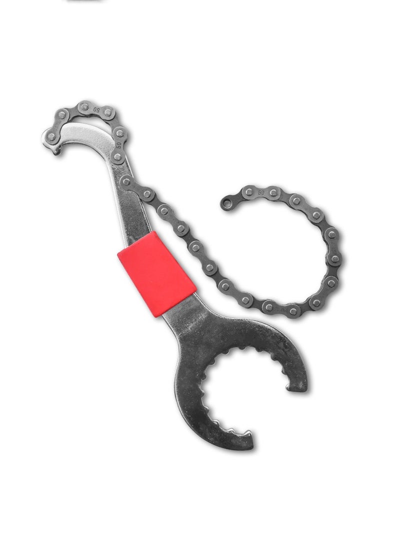 5 Pcs/Set  Bicycle Repair Tool Sets Chain Crank Wheel Extractor MTB Bike Pedal Remover Puller Tool - Image 4