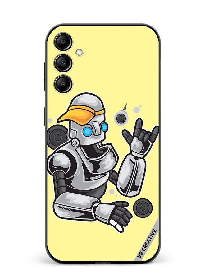 VR CREATIVE Protective Case Cover For Samsung Galaxy A15 5G/A15 Cool Robot Design Multicolour - Image 1