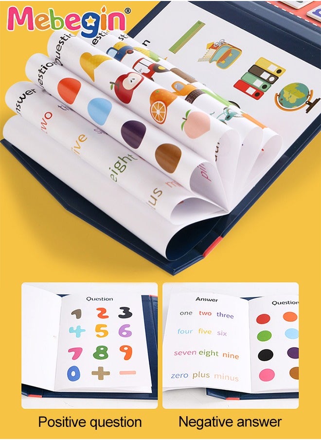MEBEGIN Spelling Games for Kids, Magnetic Scrabble See and Spell Write Learning Skills, Early Education Toys with English Cardboard Puzzle for Boys Girls Age 3+ Years Old  - Image 5