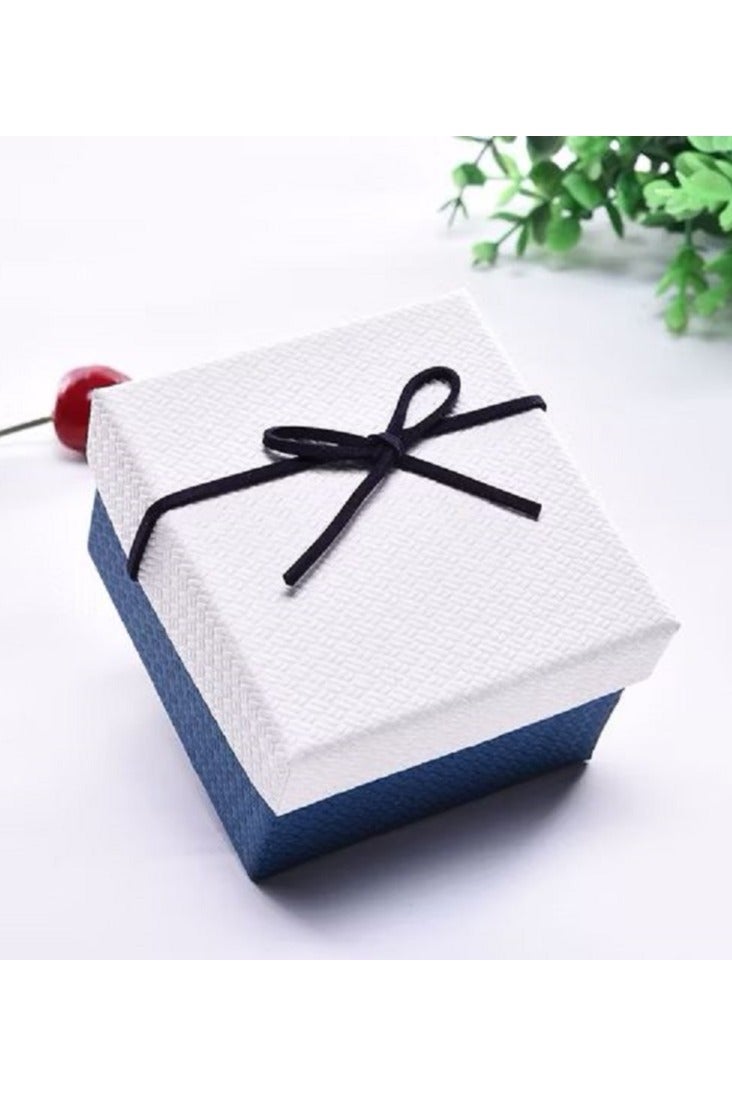 صندوق بوكس هدايا مربع فاخر أنيق مزين صغير 7*15*15 - Image 2
