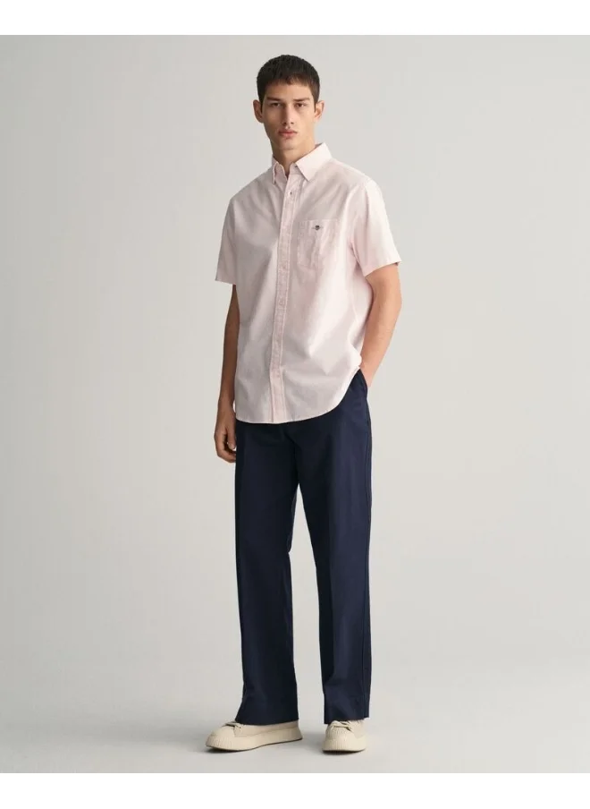 GANT Gant Regular Fit Classic Oxford Short Sleeve Shirt