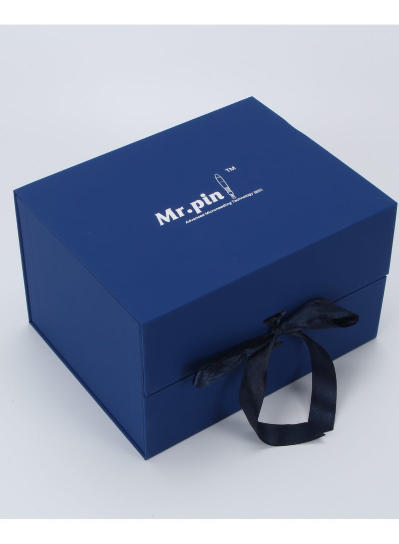 مستر بن قلم ديرما بن المُتطور مستر بن M8 بلس - لاسلكي مع 20 قطعة متنوعة من الخراطيش مع عجلة التدليك الثلجية للعناية بالبشرة ومقاومة الشيخوخة وتحسين ندبات حب الشباب ويساعد على نمو الشعر - Image 4