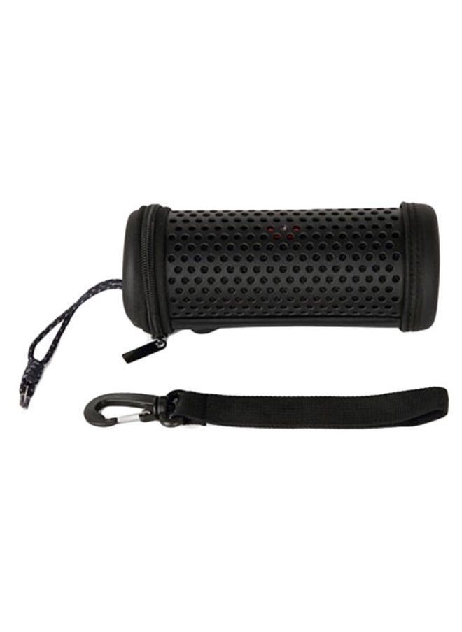نيبمينينت غطاء حماية واق لمكبر الصوت مع حافظة حمل لجهاز JBL فليب 4 أسود  - Image 1