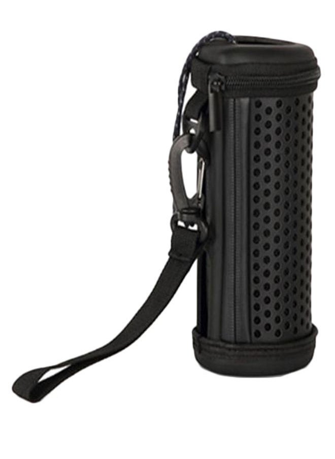 نيبمينينت غطاء حماية واق لمكبر الصوت مع حافظة حمل لجهاز JBL فليب 4 أسود  - Image 3