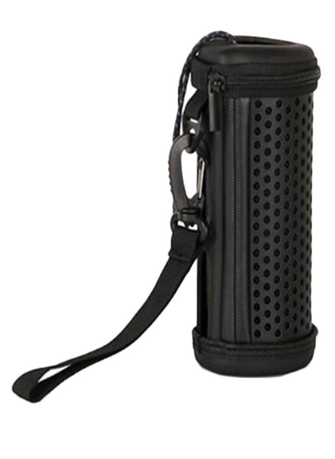 نيبمينينت غطاء حماية واق لمكبر الصوت مع حافظة حمل لجهاز JBL فليب 4 أسود  - Image 2