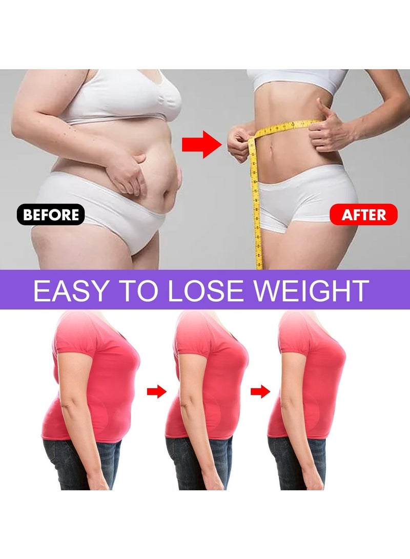 EELHOE Advanced Slimming Detox Patches - 30 Adhesive Pads for Waist Toning, Cellulite Reduction & Skin Rejuvenation  - Image 5