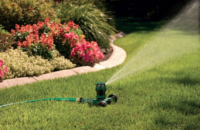 Orbit 58572N H2O-Six Gear-Drive Sprinkler on Plastic Wheel Base - Image 2
