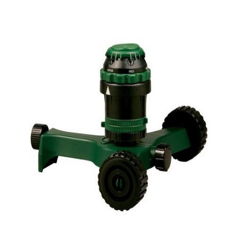 Orbit 58572N H2O-Six Gear-Drive Sprinkler on Plastic Wheel Base - Image 4