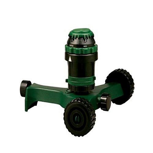 Orbit 58572N H2O-Six Gear-Drive Sprinkler on Plastic Wheel Base - Image 1