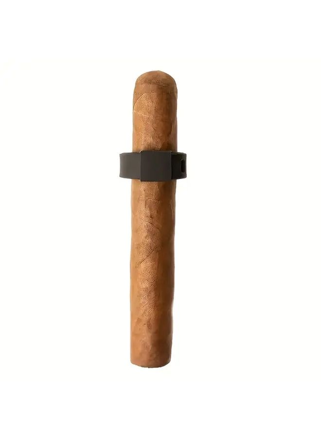 Magnetic Cigar Holder Hands Free Portable Case Durable Plastic Tube Travel Outdoor 1pc - Image 5