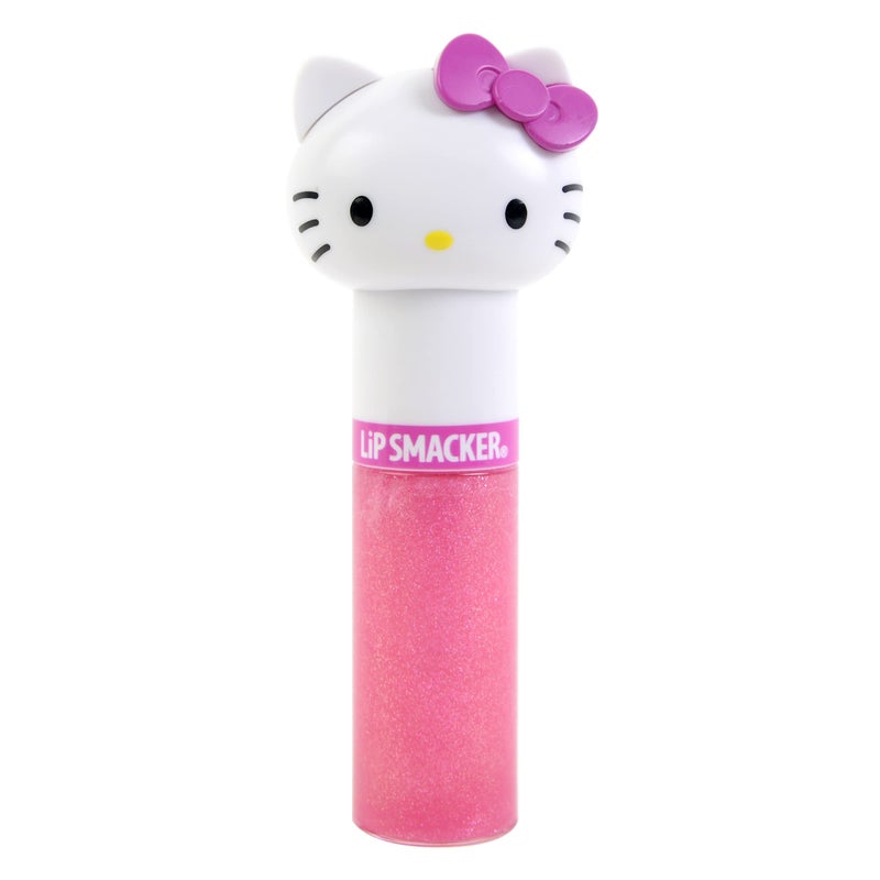 Lip Smacker Lippy Pals Swirls, Sanrio Hello Kitty, Flavored Moisturizing & Smoothing Soft Shine Lip Balm, Hydrating & Protecting Fun Tasty Glossy Finish , Cruelty-Free & Vegan - Kiwi - Image 1