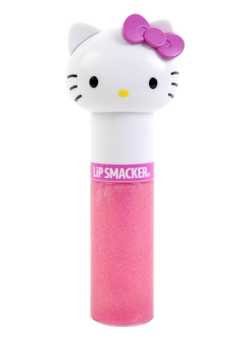 Lip Smacker Lip Smacker Lippy Pals Swirls, Sanrio Hello Kitty, Flavored Moisturizing & Smoothing Soft Shine Lip Balm, Hydrating & Protecting Fun Tasty Glossy Finish , Cruelty-Free & Vegan - Kiwi  - Image 1