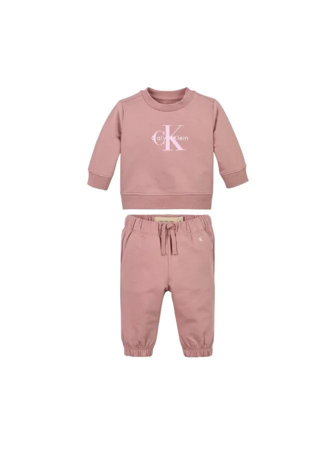 كالفن كلاين جينز Youth Graphic Sweatshirt & Sweatpants Set