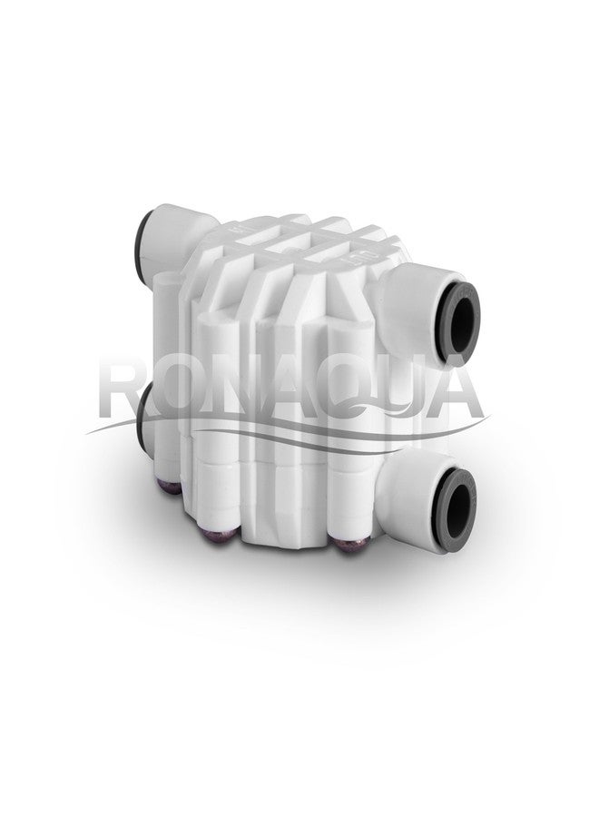 Ronaqua Automatic Shut off Valve Quick Connect 1/4" Inch Fittings for Water Filters/Reverse Osmosis RO Systems by Ronaqua - Image 2