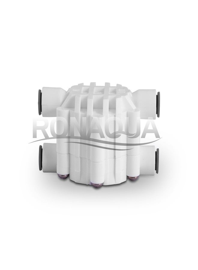 Ronaqua Automatic Shut off Valve Quick Connect 1/4" Inch Fittings for Water Filters/Reverse Osmosis RO Systems by Ronaqua - Image 3