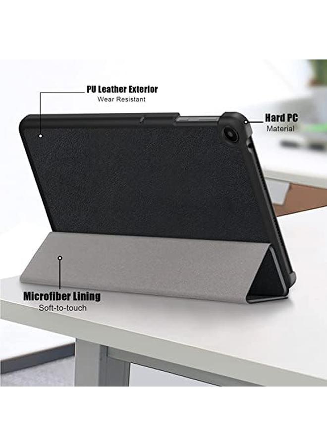 erorex Case For Huawei Matepad Se 10.4Inch 2023 Pu Leather Flip Foldable Folio Stand Slim Light Auto Wake Up Sleep Protective Tablet Cover For Matepad Se 10.4" (Black)  - Image 2