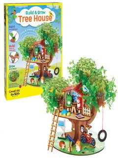 Creativity for Kids Creativity for Kids Build and Grow Tree House Craft Kit - Treehouse Playset Toy for Boys and Girls, Classic Toys for Kids  - Image 4