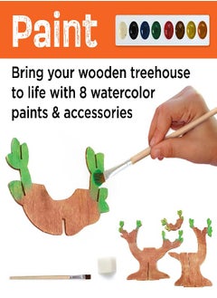 Creativity for Kids Creativity for Kids Build and Grow Tree House Craft Kit - Treehouse Playset Toy for Boys and Girls, Classic Toys for Kids  - Image 3