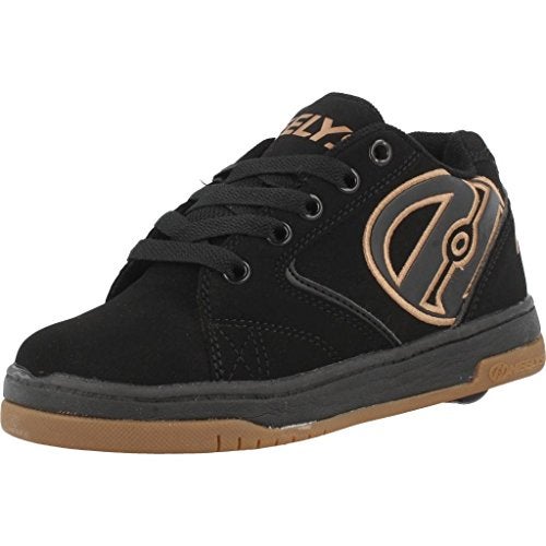HEELYS Kids Propel 2.0 Skate Shoe, Black/Gum, 3 Little Kid - Image 2