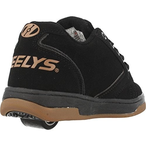 HEELYS Kids Propel 2.0 Skate Shoe, Black/Gum, 3 Little Kid - Image 4