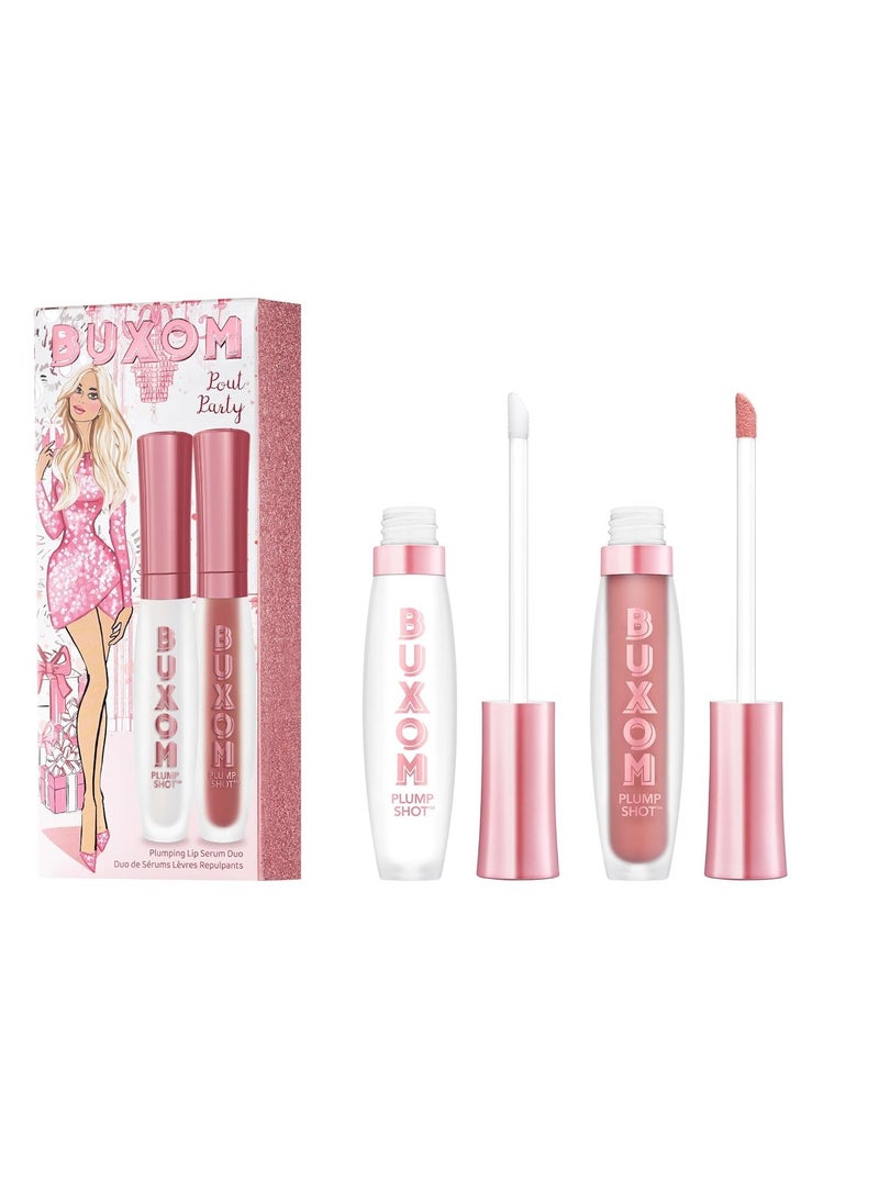 BUXOM Pout Party Lip Plumping Serum Duo  - Image 1
