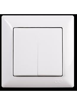 Günsan Elektrik - Günsan Visage White Commutator Frameless - Image 1