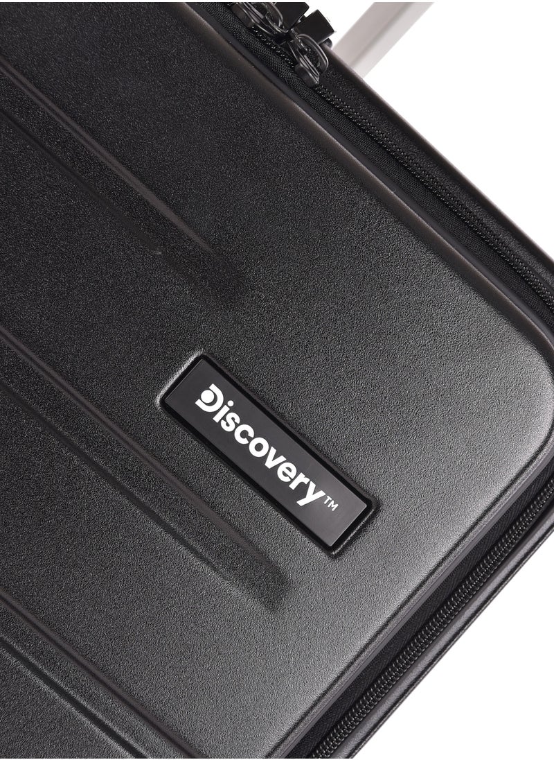 Discovery Adventures - Crossroad 3-piece luggage set from Discovery, made of aluminum and polycarbonate, with wheels and multiple sizes - Image 1