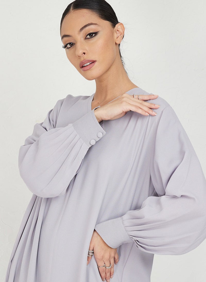 روزيت عباية عباية رمادية - Image 2