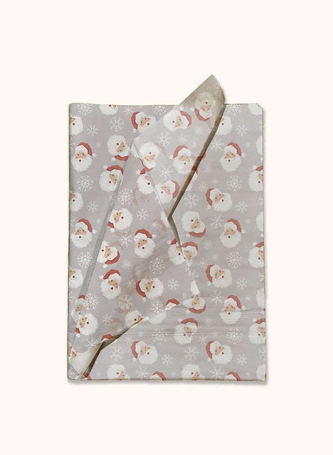 Pro Supply Global Santa Christmas Printed Tissue Paper for Gift Bags or Boxes and Wrapping - Winter Holiday Bulk Decorative Art Tissue Paper for Packaging and Gifting | 24 Sheets 20" x 30" - Image 2