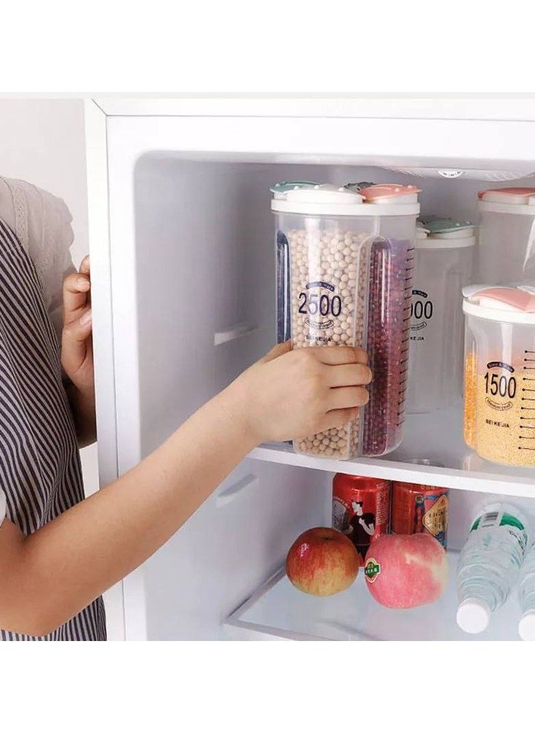 Generic - 2500 ml divided legume container, you can use it to measure because its graduation is very precise and accurate TR - Image 1