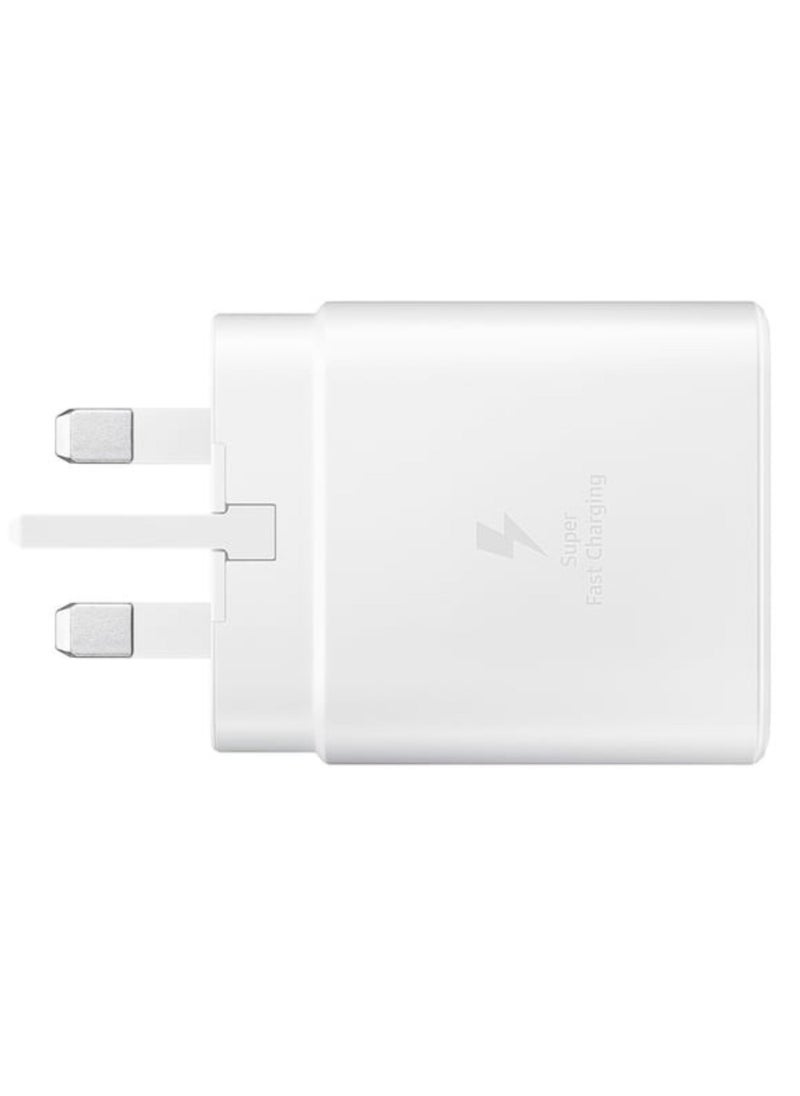 ELTRAZONE compatible Samsung 45W USB Type C UK Travel Adaptor with Cable, EP-TA845XBEGGB, BlackSamsung Original 45W Fast Charging USB-C Mobile Phone Mains Plug/Wall Charger, Genuine Samsung Charger - Image 1