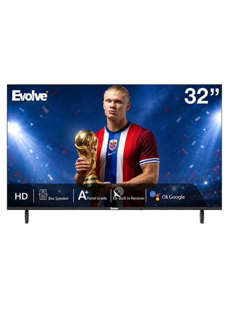 Evolve 32 Inch HD Smart LED TV Frameless With Built-in Receiver - VLD32SD - Image 1