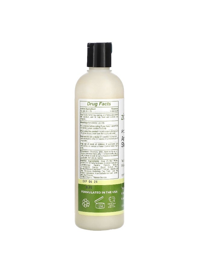 Zion Health Zion Health, Ancient Minerals, Anti-Dandruff Shampoo, Tea Tree Oil & Evening Primrose Oil, 12 fl oz (355 ml)  - Image 2
