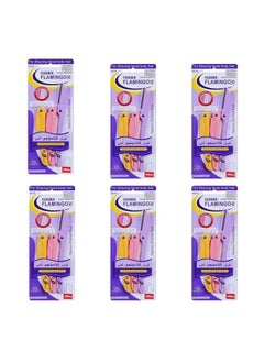 FLAMINGO Feather Flamingo - S Lady's Folding Razor 20 packs / box  - Image 2