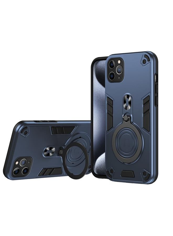 Zaboon Case For iPhone 11 Pro Max Metal Ring 360 Degree Rotating Holder PC Hybrid TPU Phone Case - Image 1