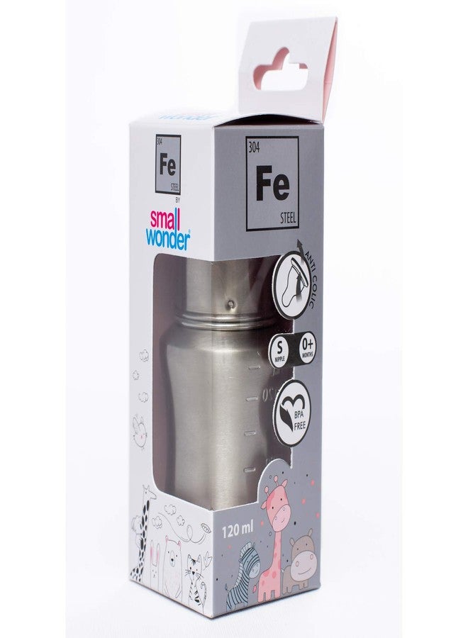 Small Wonder Stainless Steel Baby Feeding Bottle – 140 ml Pack of 1 in |Safe & Hygienic Feeding Solution for Your Little One - Image 4