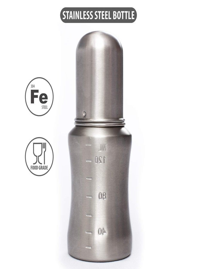 Small Wonder Stainless Steel Baby Feeding Bottle – 140 ml Pack of 1 in |Safe & Hygienic Feeding Solution for Your Little One - Image 5
