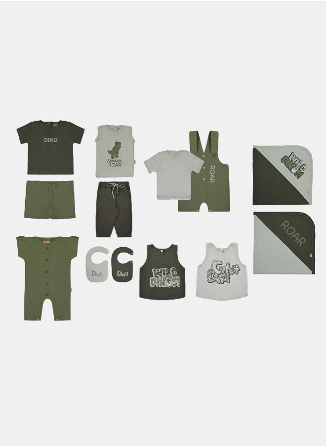 Junior Baby Boys Printed Shirt Bib  - Image 3