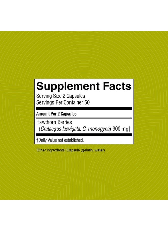 NATURE'S SUNSHINE Hawthorn Berries, 100 Capsules | Helps Enhance Heart Muscle Function and Provides Circulatory System Support  - Image 3