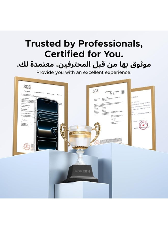 غطاء حماية شفاف لآيفون 17 برو ماكس - Image 4
