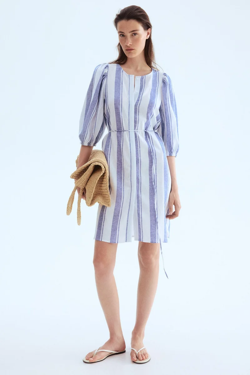 H&M Linen-blend dress