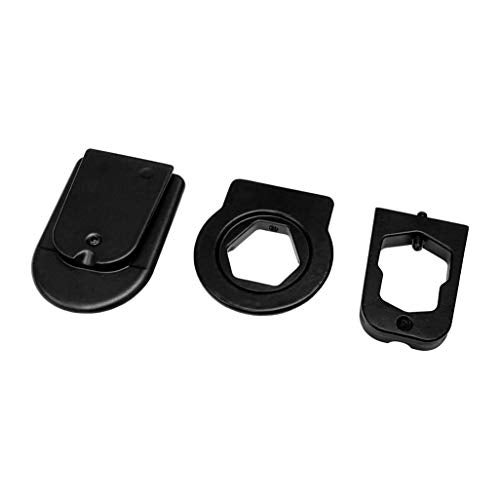 Master Tailgaters Rear View Mirror Three Metal Bracket Adapters for Volkswagen, Audi, Dodge, Ford, Honda - Image 2