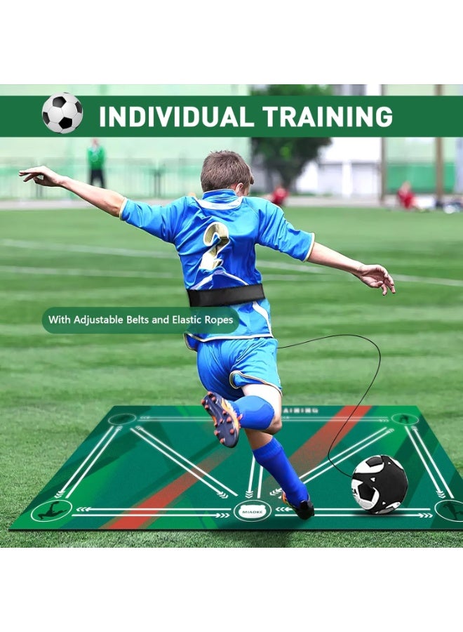 Football Training Mat, All-Level Soccer Trainer Mat, Non-Slip Football Training Pad - Image 4
