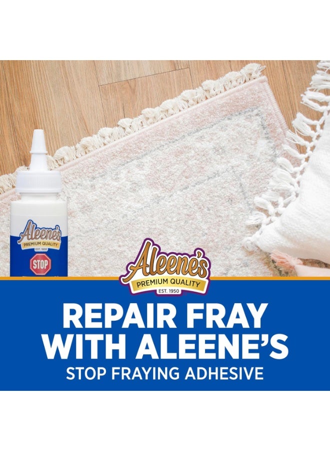 Aleene's Stop Fraying Fray Repairing Adhesive, Seam Sealing Glue for Frayed Edges on Fabric, 2 fl oz - Image 2