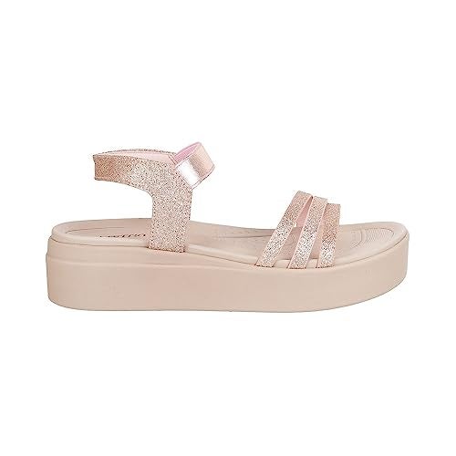 Metro Women Rose Gold Wedge Heel Fashion Sandal UK/8 EU/41 (34-110) - Image 3