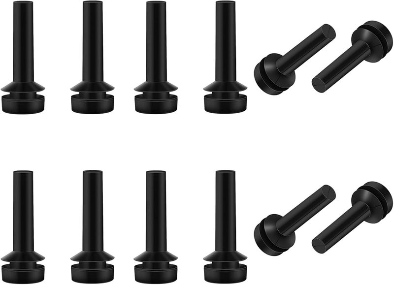 atgestore WB02X24790 Grate Rubber Feet for GE Stove Parts Rubber Grate Bumpers, Cafe Stove Top Grate Foot for GE Gas Range Parts Burner Grate Pad Replacement GE Gas Cooktop Parts Grate protectors 12Pcs - Image 1