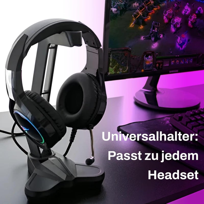 havit Salt mist resistant Gaming Series Headphone Stands, Black Spec upgraded improved quality - Image 5